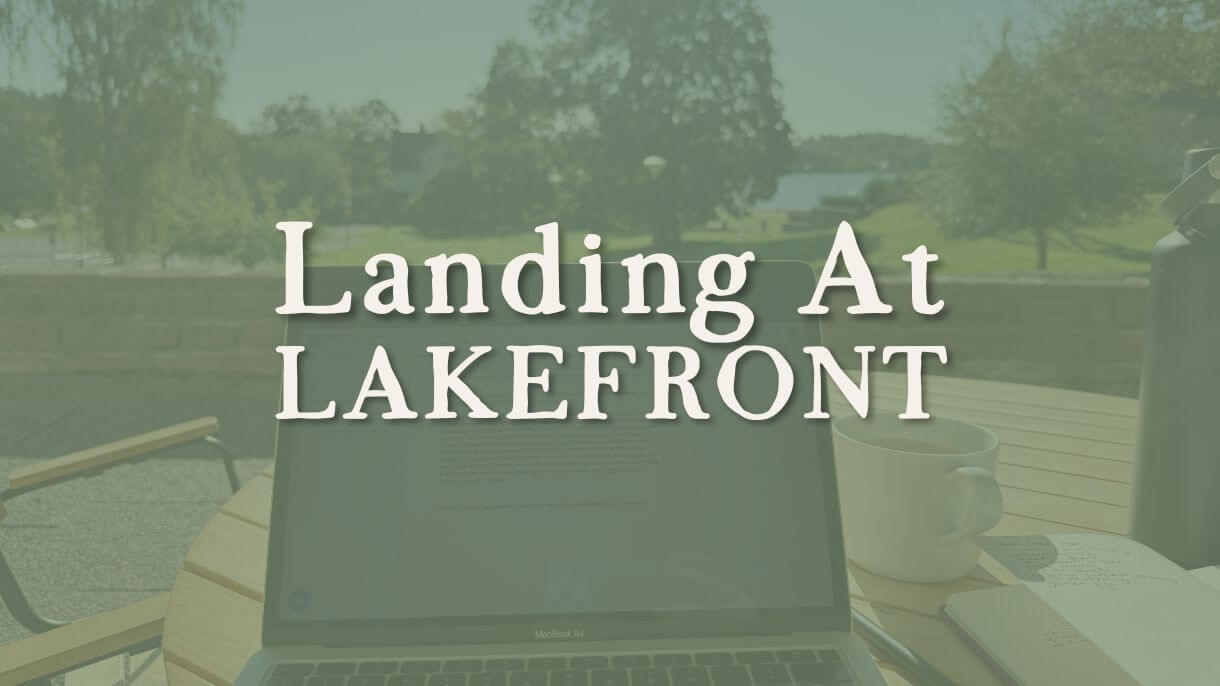 Landing at Lakefront